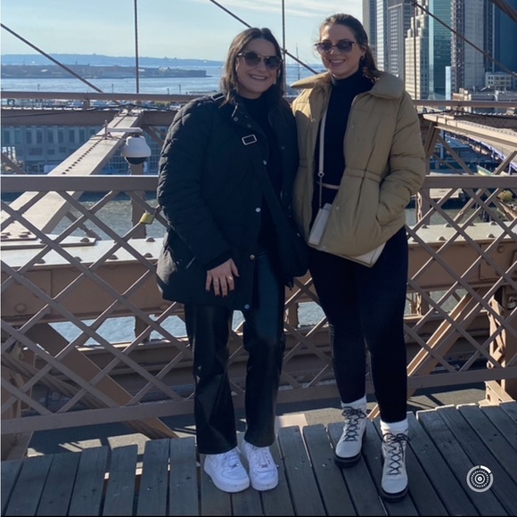 Abercrombie Vegan Leather 90s Straight Pants - Picture 4 of 4